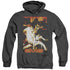 ELVIS PRESLEY/SHOWMAN - ADULT HEATHER HOODIE - BLACK