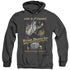 ELVIS PRESLEY/LIVE IN BUFFALO - ADULT HEATHER HOODIE - BLACK