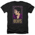 ELVIS PRESLEY/ELVIS IS - ADULT HEATHER - BLACK