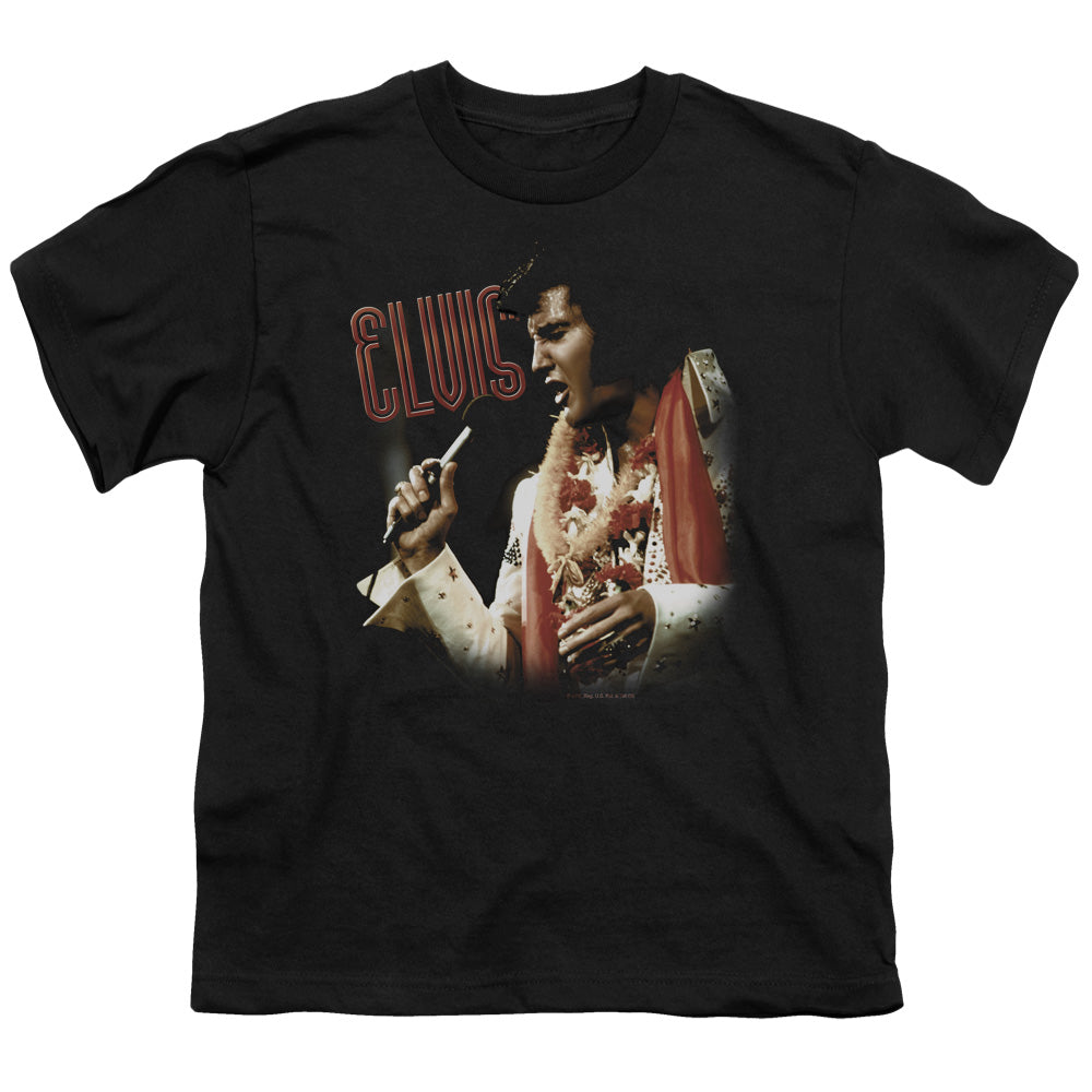 ELVIS PRESLEY/SOULFUL - S/S YOUTH 18/1 - BLACK