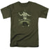 ELVIS PRESLEY/LONG LIVE THE KING - S/S ADULT 18/1 - MILITARY GREEN