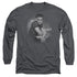 ELVIS PRESLEY/TROUBLE -  L/S ADULT 18/1  - CHARCOAL