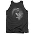 ELVIS PRESLEY/TROUBLE - ADULT TANK - CHARCOAL