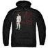 ELVIS PRESLEY/WHITE SUIT - ADULT PULLOVER HOODIE - BLACK