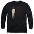 ELVIS PRESLEY/WHITE SUIT - L/S ADULT 18/1 - BLACK