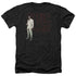 ELVIS PRESLEY/WHITE SUIT - ADULT HEATHER - BLACK