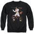 ELVIS PRESLEY/HIT THE LIGHTS - ADULT CREWNECK SWEATSHIRT - BLACK