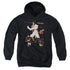 ELVIS PRESLEY/HIT THE LIGHTS - YOUTH PULLOVER HOODIE - BLACK