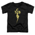 ELVIS PRESLEY/TCB LOGO - S/S TODDLER TEE - BLACK