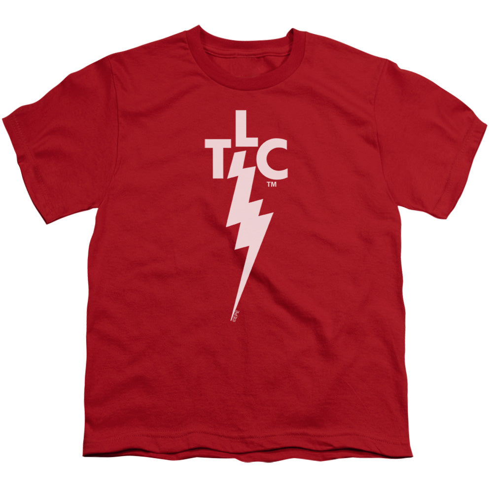 ELVIS PRESLEY/TLC LOGO - S/S YOUTH 18/1 - RED