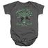 ELVIS PRESLEY/FUTURE KING - INFANT SNAPSUIT - CHARCOAL