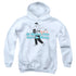 ELVIS PRESLEY/50 MILLION FANS PLUS 1 - YOUTH PULLOVER HOODIE - WHITE