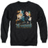 ELVIS PRESLEY/75 YEARS - ADULT CREWNECK SWEATSHIRT - BLACK