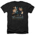 ELVIS PRESLEY/75 YEARS - ADULT HEATHER - BLACK