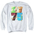 ELVIS PRESLEY/BIRTHDAY 2010 - ADULT CREWNECK SWEATSHIRT - WHITE