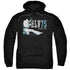 ELVIS PRESLEY/ELV 75 LOGO - ADULT PULLOVER HOODIE - BLACK