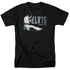 ELVIS PRESLEY/ELV 75 LOGO - S/S ADULT 18/1 - BLACK