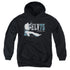 ELVIS PRESLEY/ELV 75 LOGO - YOUTH PULLOVER HOODIE - BLACK