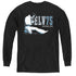 ELVIS PRESLEY/ELV 75 LOGO - YOUTH LONG SLEEVE TEE - BLACK