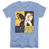 ELVIS PRESLEY/STILL THE KING - S/S WOMENS TEE - CAROLINA BLUE