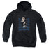 ELVIS PRESLEY/ICON - YOUTH PULLOVER HOODIE - BLACK