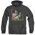 ELVIS PRESLEY/ELVIS PRESLEY ALBUM - ADULT HEATHER HOODIE - BLACK