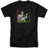 ELVIS PRESLEY/ELVIS PRESLEY ALBUM - S/S ADULT TALL 18/1 - BLACK