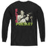 ELVIS PRESLEY/ELVIS PRESLEY ALBUM - YOUTH LONG SLEEVE TEE - BLACK