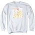 ELVIS PRESLEY/50 MILLION FANS - ADULT CREWNECK SWEATSHIRT - WHITE