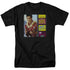 ELVIS PRESLEY/BLUE HAWAII ALBUM - S/S ADULT 18/1 - BLACK