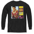ELVIS PRESLEY/BLUE HAWAII ALBUM - YOUTH LONG SLEEVE TEE - BLACK