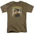 ELVIS PRESLEY/ELVIS COUNTRY - S/S ADULT 18/1 - SAFARI GREEN