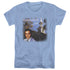 ELVIS PRESLEY/HOW GREAT THOU ART - S/S WOMENS TEE - CAROLINA BLUE