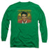 ELVIS PRESLEY/GOLD RECORDS -  L/S ADULT 18/1  - KELLY GREEN