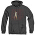 ELVIS PRESLEY/ELVIS 68 ALBUM - ADULT HEATHER HOODIE - BLACK