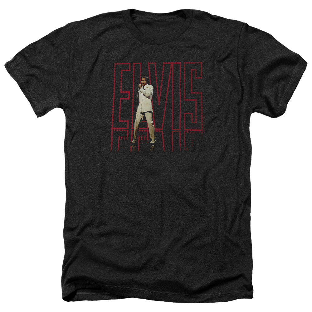 ELVIS PRESLEY/ELVIS 68 ALBUM - ADULT HEATHER - BLACK