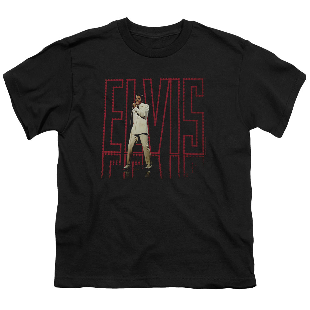 ELVIS PRESLEY/ELVIS 68 ALBUM - S/S YOUTH 18/1 - BLACK