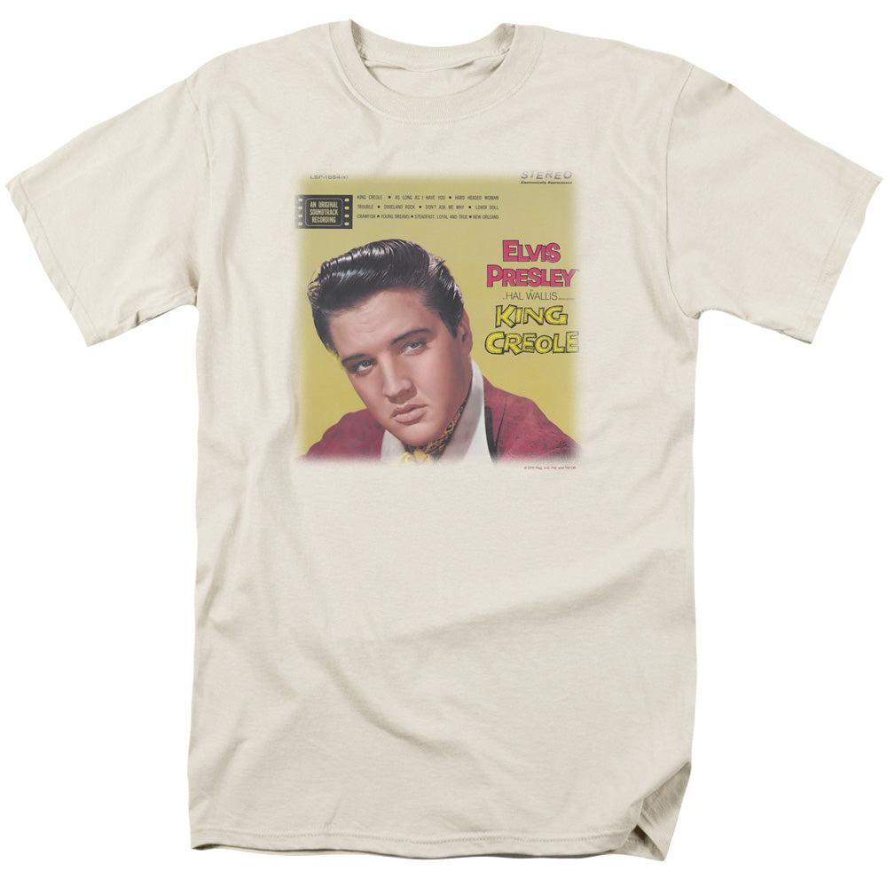 ELVIS PRESLEY/KING CREOLE SOUNDTRACK - S/S ADULT 18/1 - CREAM