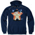 ELVIS PRESLEY/LIL G I - ADULT PULLOVER HOODIE - NAVY
