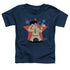 ELVIS PRESLEY/LIL G I - S/S TODDLER TEE - NAVY