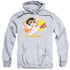 ELVIS PRESLEY/KARATE KING - ADULT PULLOVER HOODIE - ATHLETIC HEATHER