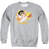 ELVIS PRESLEY/KARATE KING - ADULT CREWNECK SWEATSHIRT - ATHLETIC HEATHER