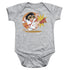 ELVIS PRESLEY/KARATE KING - INFANT SNAPSUIT - ATHLETIC HEATHER