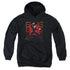 ELVIS PRESLEY/69 ANIME - YOUTH PULLOVER HOODIE - BLACK