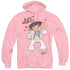 ELVIS PRESLEY/LIL E - ADULT PULLOVER HOODIE - PINK