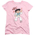 ELVIS PRESLEY/LIL E - S/S WOMENS TEE - PINK