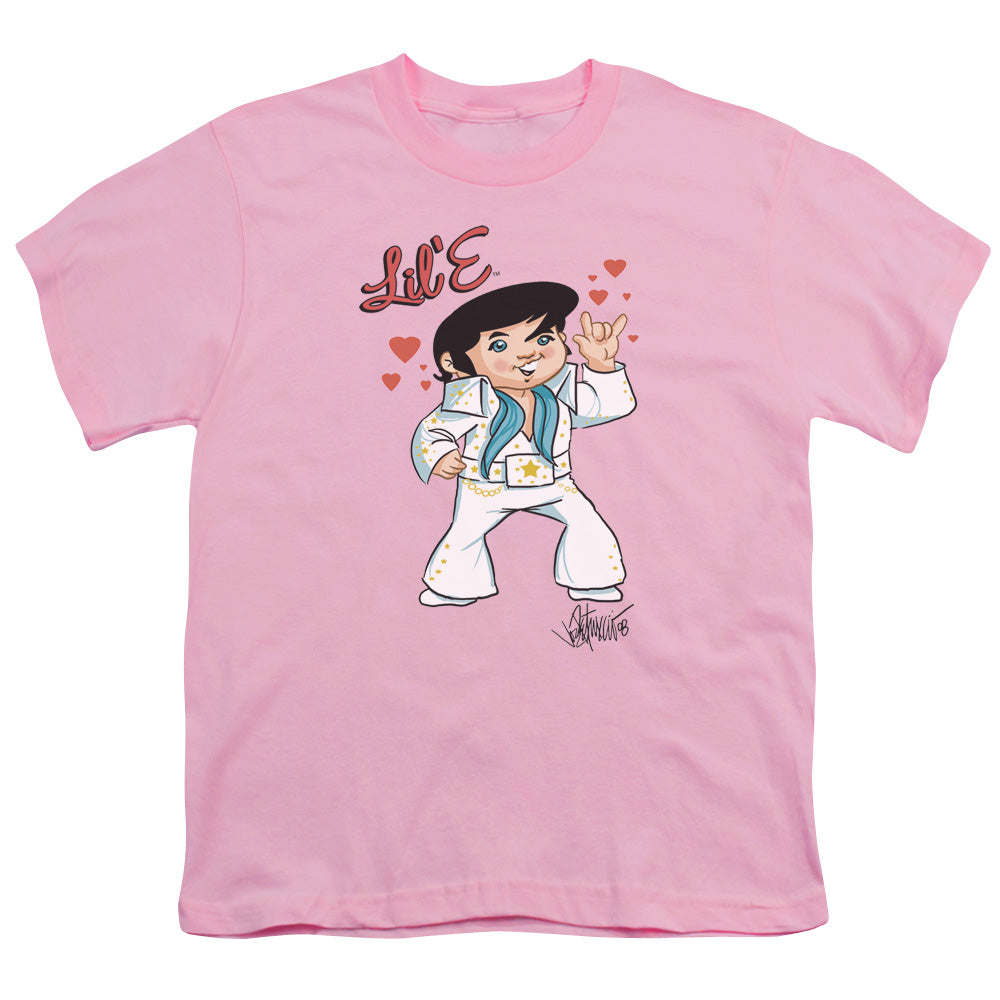 ELVIS PRESLEY/LIL E - S/S YOUTH 18/1 - PINK