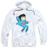 ELVIS PRESLEY/LIL JAILBIRD - ADULT PULLOVER HOODIE - WHITE