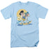 ELVIS PRESLEY/YIP E - S/S ADULT 18/1 - LIGHT BLUE