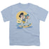 ELVIS PRESLEY/YIP E - S/S YOUTH 18/1 - LIGHT BLUE